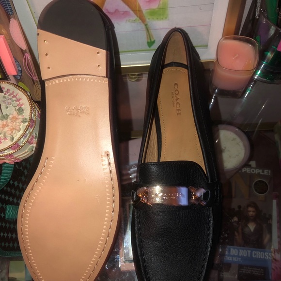 COACH Kimmie Leather Loafers Size 10 (2nd Pair 👠) - Picture 4 of 8